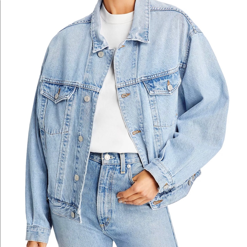 Agolde Denim Charli Jacket! Worn once. Perfect condition.